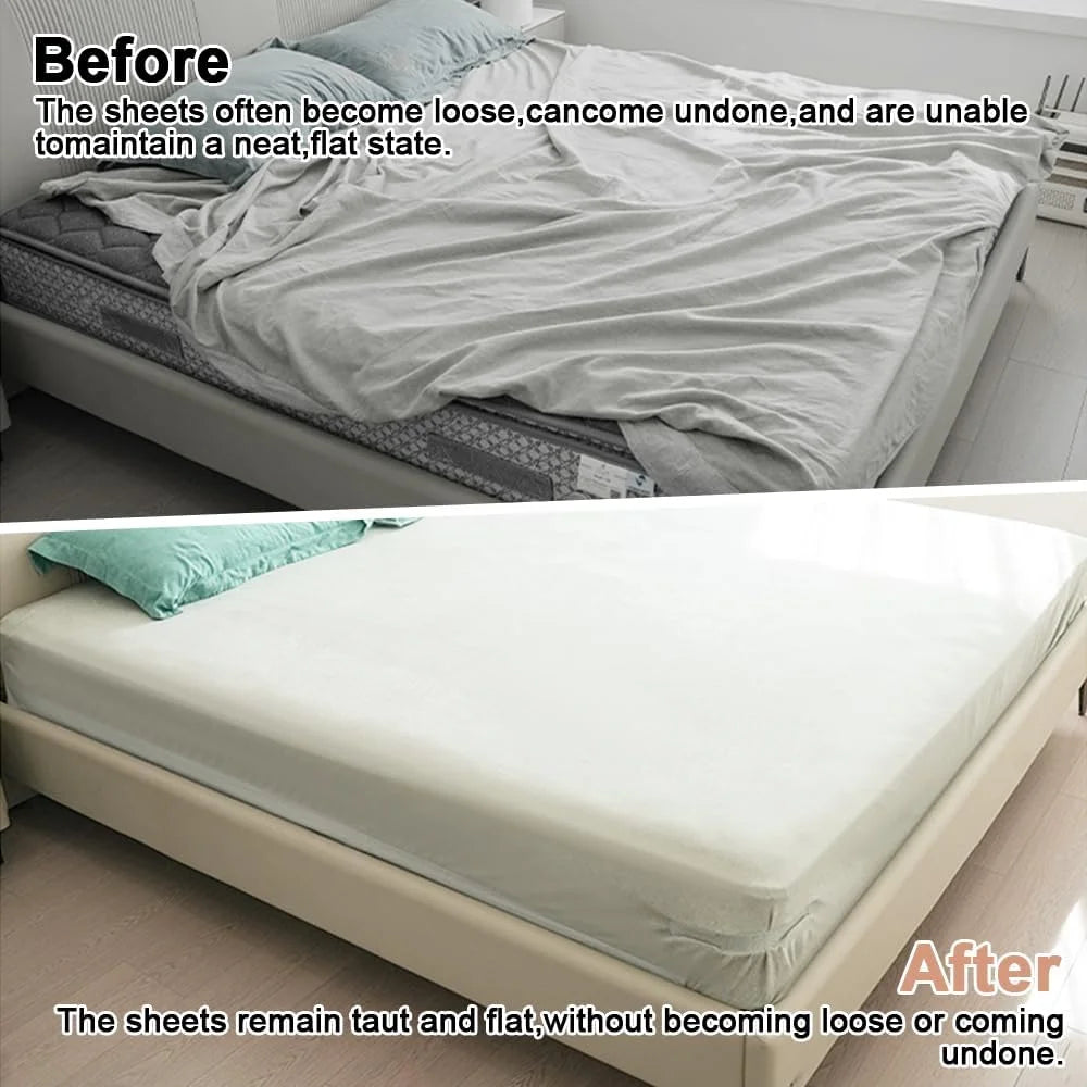 No-Slip Bed Sheet Grippers (Set of 4)