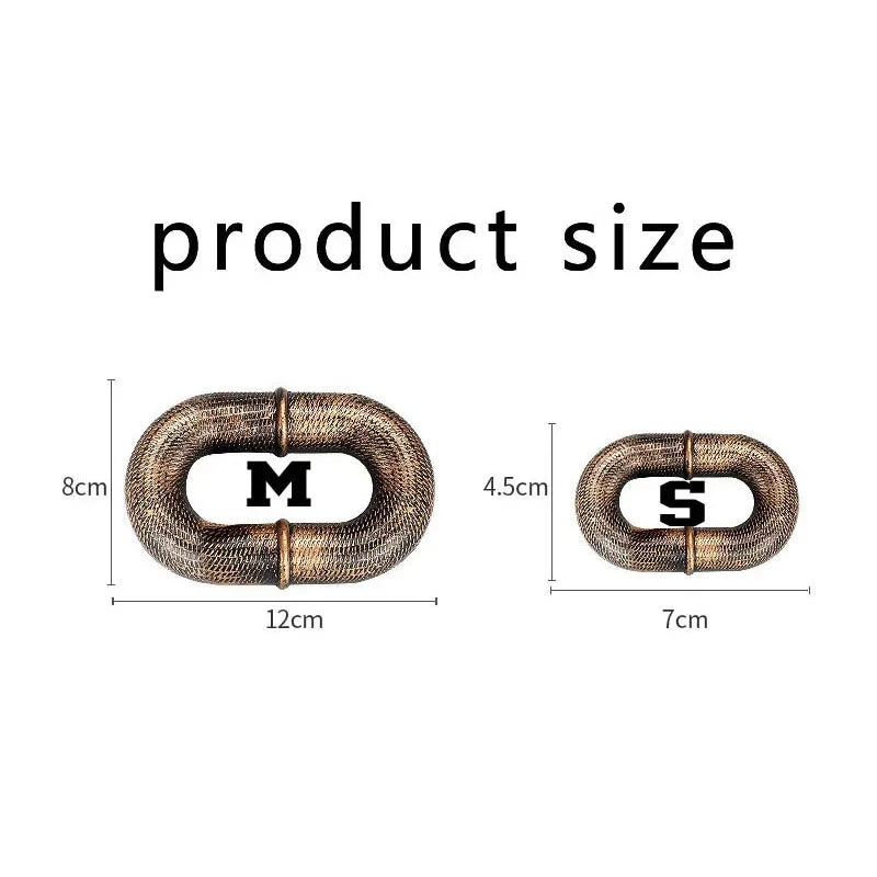 Big Fake Simulated Traction Chain Dog Leach