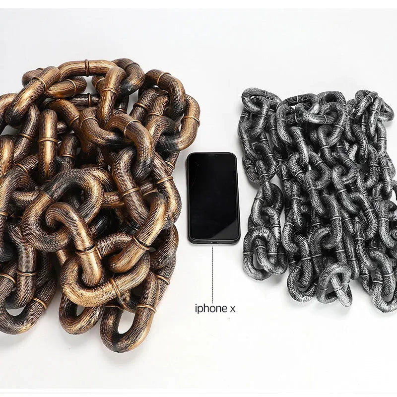 Big Fake Simulated Traction Chain Dog Leach