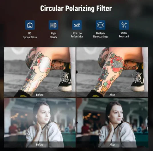 📸ProClip™ Smartphone Filter – Vibrant Colors, Zero Glare